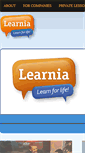 Mobile Screenshot of learnia.fi